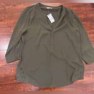 Green Dress Shirt -NWT